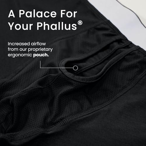 JustWears Boxer Briefs - Pack of 2 | Anti Chafing, No Ride Up, Organic Underwear for Men | For Everyday Wear or Sports3