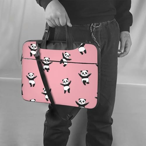 Maletín impermeable para laptop de 13 pulgadas rosa miniatura 2