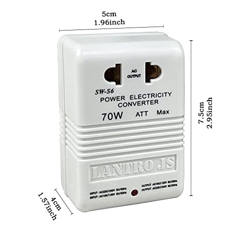 LANTRO JS Convertitore di Tensione da 110v a 220v