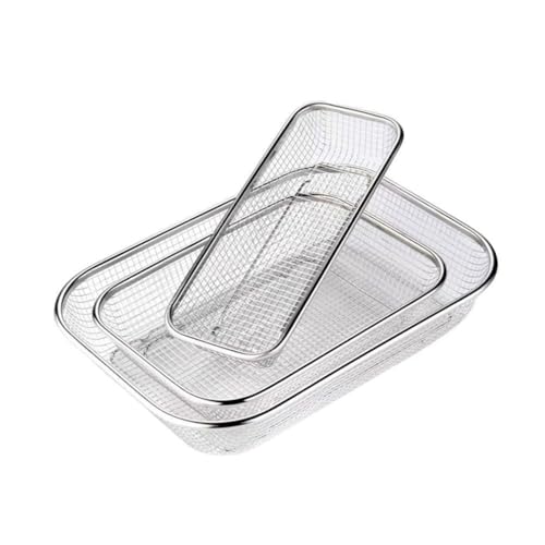 TOBBOMEY 3個 不??製カトラリー収納バスケット点 耐腐食メッシュ構造 折れ防止設計 シンク横 食卓用多機能水切りラック