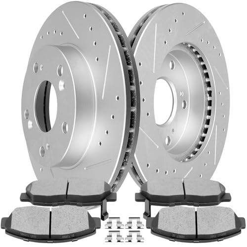 Image of SCITOO Front 10.3 inch Brake Pads and Rotors Kits Brakes Kits:31311;D465