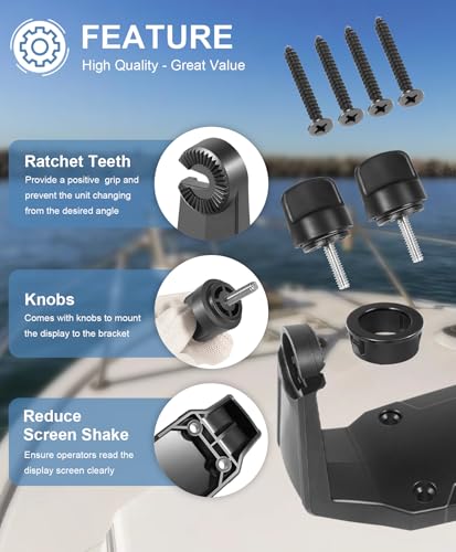 Image of Replacement Gimbal Mount Kit 740146-1 for All Hummingbird Helix-7 Series, Except Helix 7 G4N Models