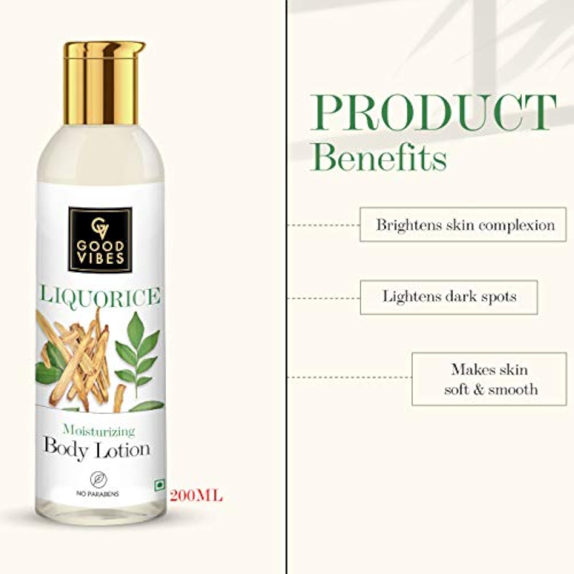 Liquorice Brightening Body Lotion, 200 ml