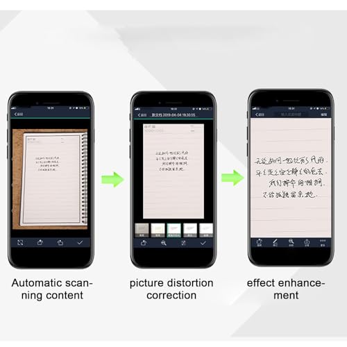 Genérico Cuaderno inteligente reutilizable - Cuaderno ecológico conectado digitalmente | Smarț Planificador y bloc de notas reutilizable, resistente al agua, papel de piedra mineral, borrable - imagen 8