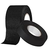 自動車用 ワイヤーハーネステープ 車用配線 電線の保護修理用 結束固定用 絶縁性 耐熱 耐老化性 異音防止対策 動車布テープ 粘着テープ 黒 自動車布テープ 19mm*15m+9mm*15m 2個入り