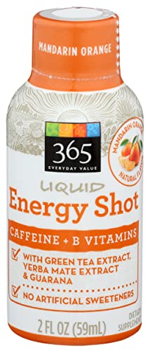 Image of 365 Everyday Value, Liquid Energy Shot, Mandarin Orange, 2 fl oz