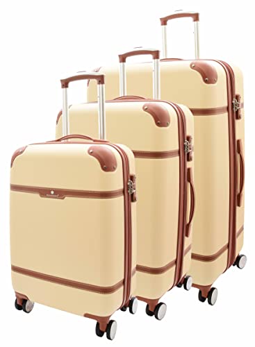 Valise à quatre roues rigide pour vos vacances | Bagage rigide Jupiter Milky