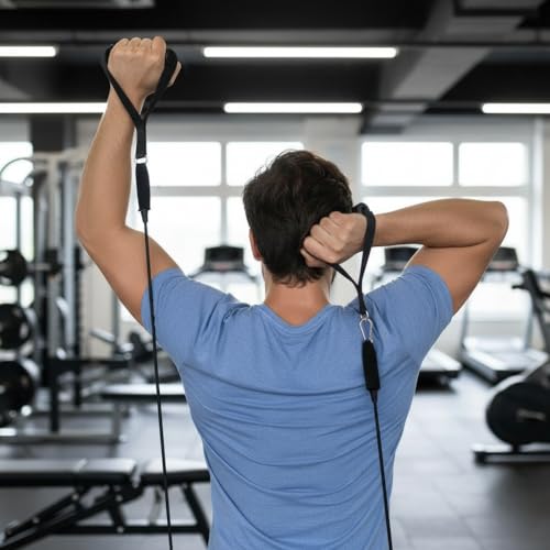 Image of PROBEROS Pull Up Rings, Back Training Straps, Metal Carabiners