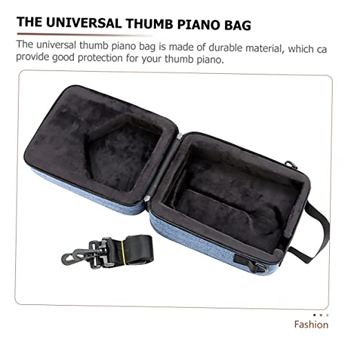 Abaodam 2 Unidades saco kalimba Capa resistente à água para Kalimba Estojo para transporte de Kalimb