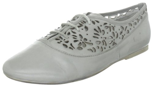 Centro Girls' Comfortabel The Laced Up Footwear Hellgray Leder Flats Shoes 37