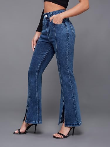 Image of Miss Chase Women's Bootcut Fit High Rise Jeans