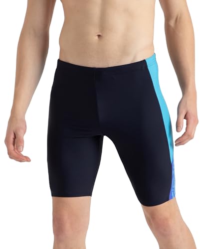 Image of Speedo Men Endurance+ High Tide Digital Print V-Cut Jammer - Arctic Glass