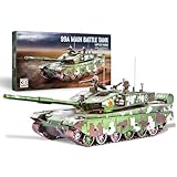Piececool(ピースクール) 立体パズル 金属製 タイプ99A戦車 メインバトルタンク メタリックナノパズル 3dパズル 組み立て必要 接着剤不要 難易度4つ星 中級者 大人向け コレクション 置物