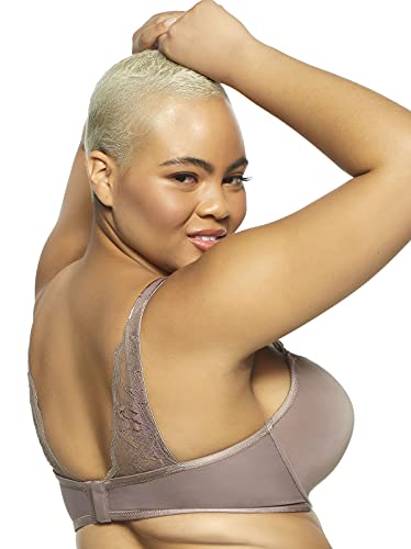 Demi soutien-gorge Felina Paramour Peridot réglable résolvant le manque de maintien