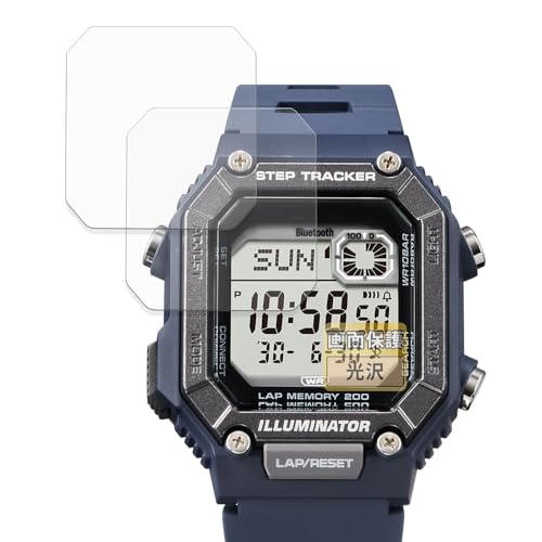 FILMEXT �t�B���� CASIO Collection WS-B1000 �V���[�Y (2���Z�b�g) �p �ی�t�B���� �܂�œ\���ĂȂ����̂悤�ɔ����� ������ ���{��