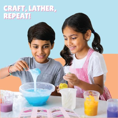 Image of Kalakaram My First Soap Making Kit | DIY Soap Making Kit for Kids | DIY Craft & Activity Set with Molds, Colors | Birthday Return Gift for Boys & Girls, Fun Learning Toy for Kids, DIY Craft Gift for Children