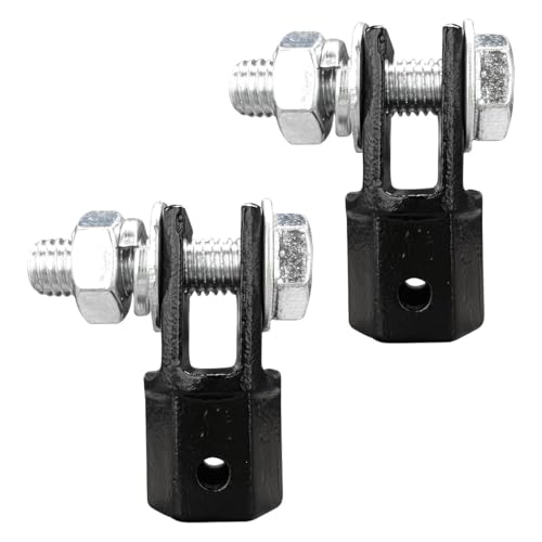 Image of Scissor Jack Adapter, Easy Lifting Leveling Jack Connector for 1 /2 inch Drive Impact Wrench /Ratchet Tool or 13 /16 inch Lug Wrench /Socket /Tire Iron, Universal Jack Drill Adapter Tool for RV Trailer (2PCS)