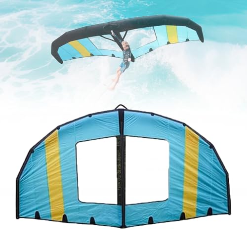 Cometa inflable con bolsa de almacenamiento y correa para deportes acuáticos al aire libre