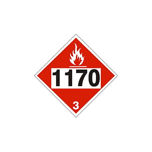 1170 Ethyl Alcohol Ethanol Sign Placard Magnetic Flammable Liquid 1170 Ethyl Alcohol Ethanol Sign Placard Magnetic Flammable Liquid