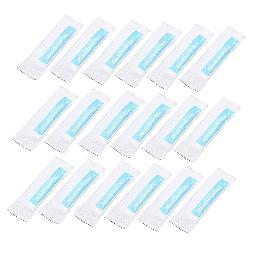 ARTSEWPLY Sale Per Lavaggio Nasale 2,7g x 40 Bustine Soluzione Salina Fisiologica Per Pulizia Nasale Di Adulti e Ragazzo Ragazza Confezione Singola Quotidiana