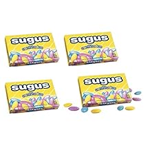SUGUS Confitados 50 grs. - 4 Pack. Libre de Gluten / Candied Candies 1.7 oz. - 4 Pack. Gluten Free