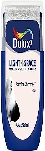 Dulux Light & Space Matt Emulsion Paint For Walls And Ceilings - Absolute White 5 Litres