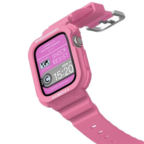 CASETiFY Bounce Odyssey Band Compatible with Apple Watch Series 4-9, SE - 40mm/41mm - Bubble Gum