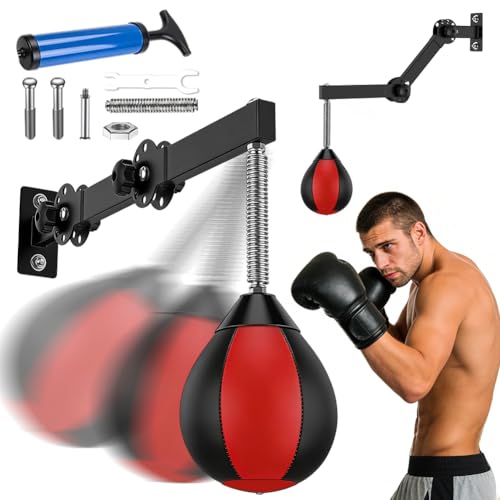 Speed Punching Ball mural réglable Punch Fit pour entraînement maison