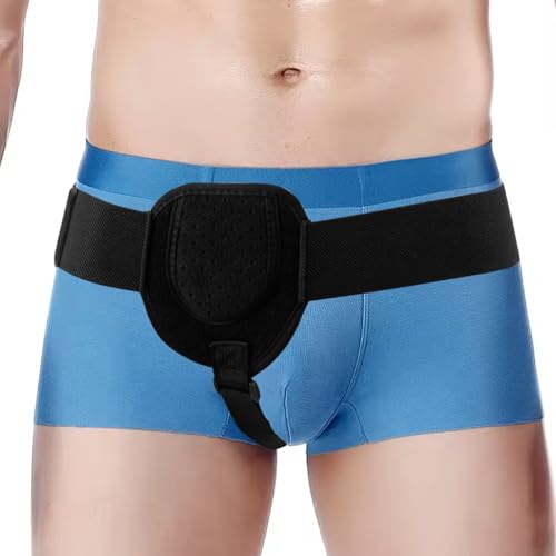 Faja para hernia inguinal ajustable para hombres y mujeres miniatura 1