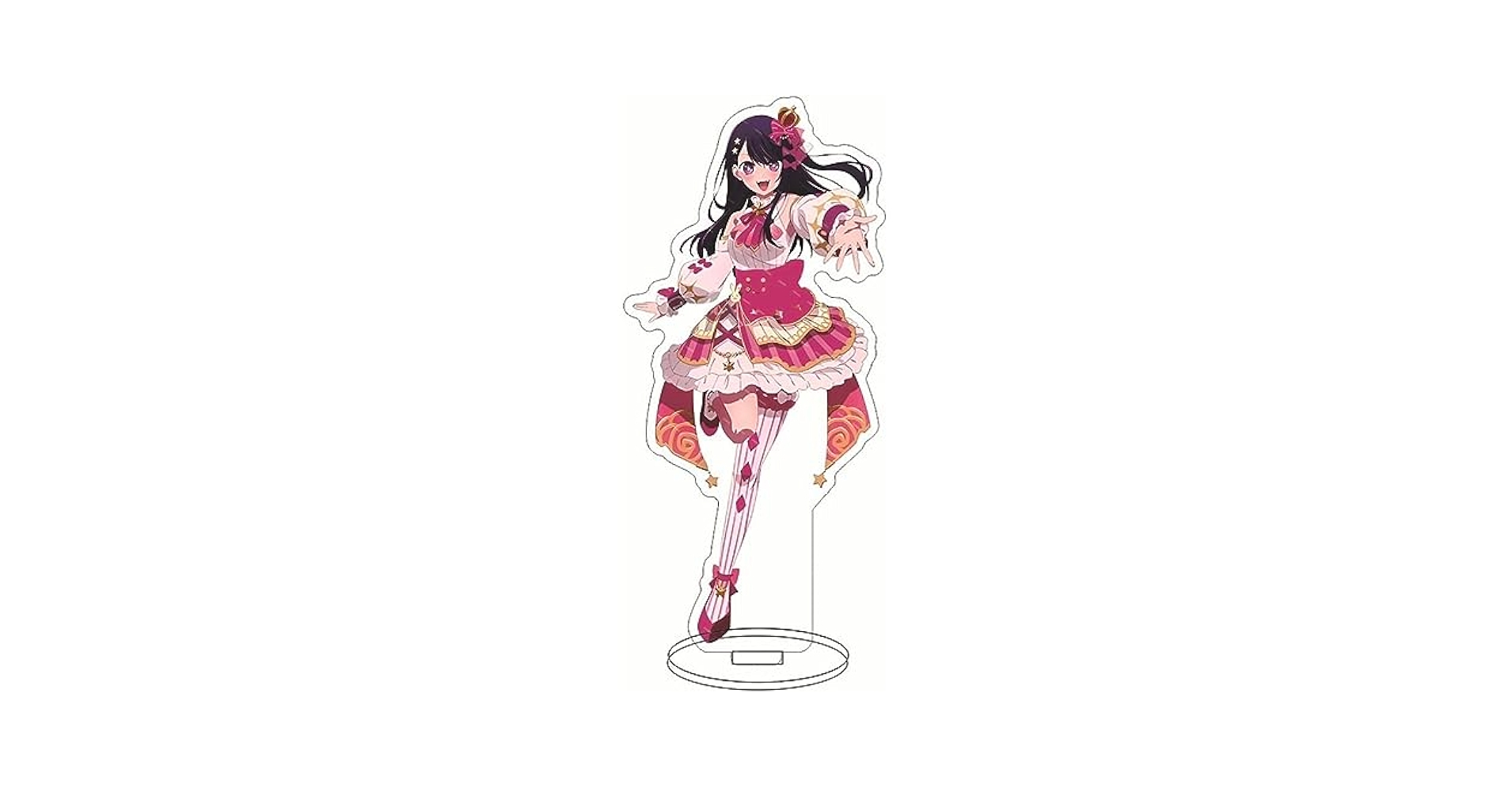 推しの子 星野アイ Safarispotアニプラス ポップアップ セットアップ黒 推しの子 星野アイ OP コスプレ靴/ブーツ コスプレ衣装