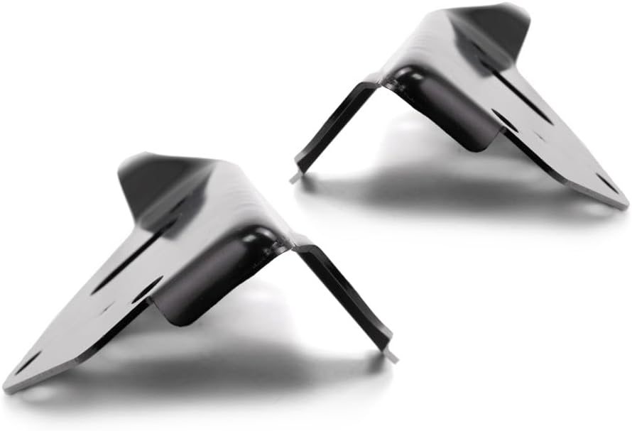 For Chevy Silverado 1500/2500 1999-2006 Hood Hinge Driver and Passenger Side | Pair | Steel Black | Includes 2007 Classic | Replacement For GM1236109, GM1236110 | 12472769, 12472770