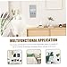 NUOBESTY Multifunctional Wall Mounted File Rack Organizer Card Container with for Easy Document Access Punch Installation for Home Office Use