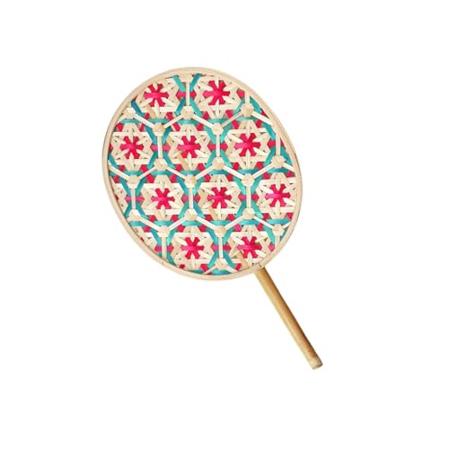 Psdndeww Veranos Refrescos Suministros Abanico De Mano Chino Palmas Hojas Fiestas Favorecer Bambúes Naturales Tejiendo Abanicos Estilos Chinos