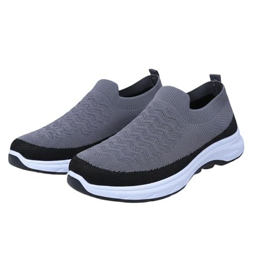 Zapatos de dos tonos para caminar con acabado texturizado premium