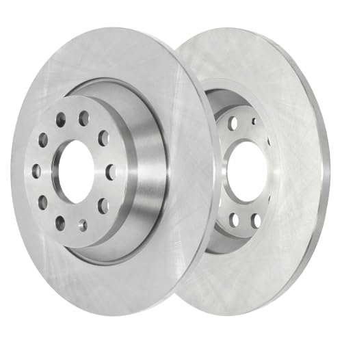Image of Detroit Axle - Rear Brake Kit for 2016-2018 Audi Q3 Quattro 11.81 inch inch