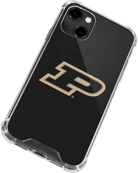 Skinit Clear Phone Case Compatible with iPhone 14 - Officially Licensed Purdue University Purdue Logo Design