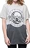 Guns N Roses T Shirt Tonal Bullet Logo Official Unisex Dip Dye Grey S #2
