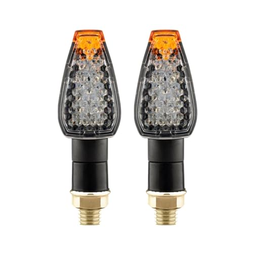 Clignotant moto universel 12V ambre ultra lumineux pour rouler en toute sécurité sous la pluie