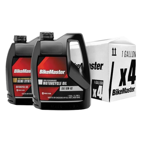 Aceite para motor BikeMaster 10W-40 1 galón miniatura 2