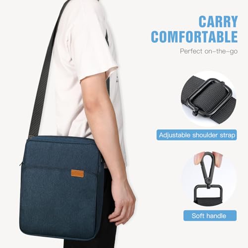 Image of TiMOVO 9-11 inch Tablet Sleeve Bag Carrying Case with Strap, Indigo