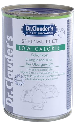 Dr. Clauder's | Variedad Dieta Light Super Premium | Alimento Húmedo para Perro | Dieta Específica | 6 x 400 Gr | (6x400Gr, Bajo En Calorías)