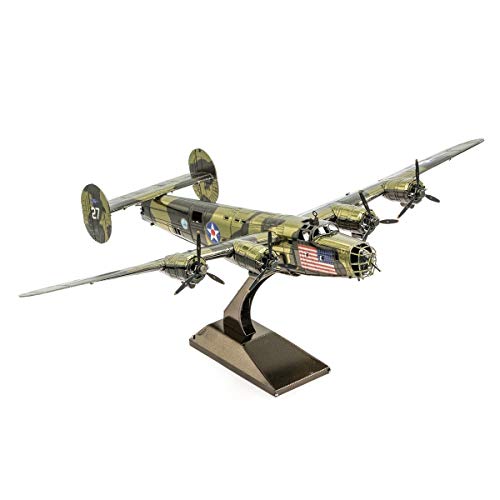 Fascinations Metal Earth B-24 Liberator 3D Metal Model Kit - Image 5