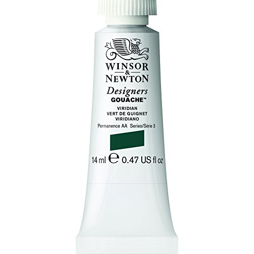 Winsor & Newton Series 3 14ml Tube Designers' Gouache - Viridian