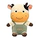 PHLPS OXT 2021 Decoraciones Cola de Vaca Muñeca de Vaca Peluche Animal de Peluche Animales de Peluche Muñecas Decoraciones para el hogar Divertido Squeeze Muñeca para Niños Adultos