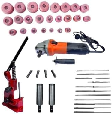 New Valve Seat Grinder Stones Re Storation Complete Kit Sioux Style
