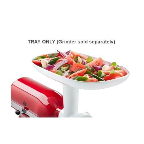 KitchenAid Large Food Tray Attachment for KitchenAid Stand Mixer, KSMFT, White