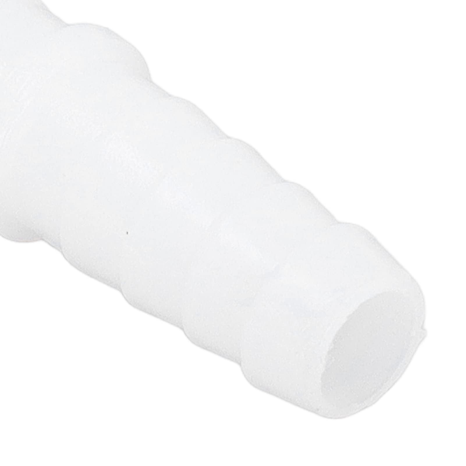 10Pcs Plastic Hose Barb Fitting Straight Equal Barbed Splicer Mender Joint Union Adapter (6-6mm straight through)