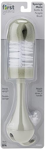 The First Years Sponge Mate Bottle and Nipple Cleaning Brush