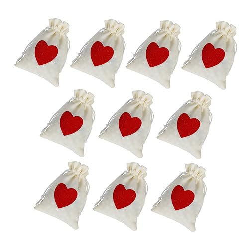 BESTYASH 10Piezas Bolsas Fiesta Bolsitas con Cordón Bodas Cumpleaños y Celebraciones y Práctico Envasar