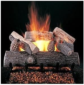 Rasmussen 18-Inch Lone Star Gas Log Set Logs Only - Burner Not Included